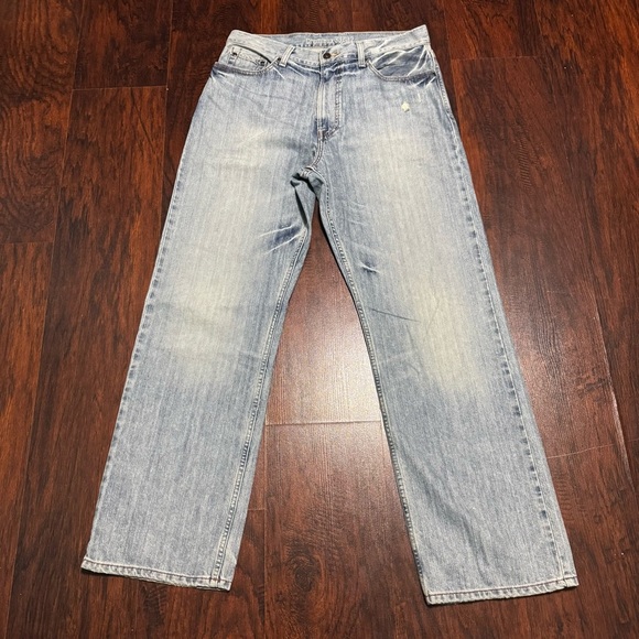 Cremieux Daniel Cremieux Men's Light Blue Jeans Relaxed fit 33 X 32 Vintagw Y2K - Picture 8 of 12